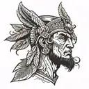 Caesar tattoo design idea