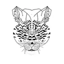 Animal Print tattoo design idea