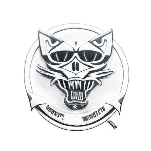night wolves motorcycle club bikers mc tattoo design idea