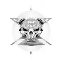 line minimalism justice intelligence respect right liberty freedom tattoo design idea
