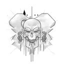 line minimalism justice intelligence respect right liberty freedom tattoo design idea