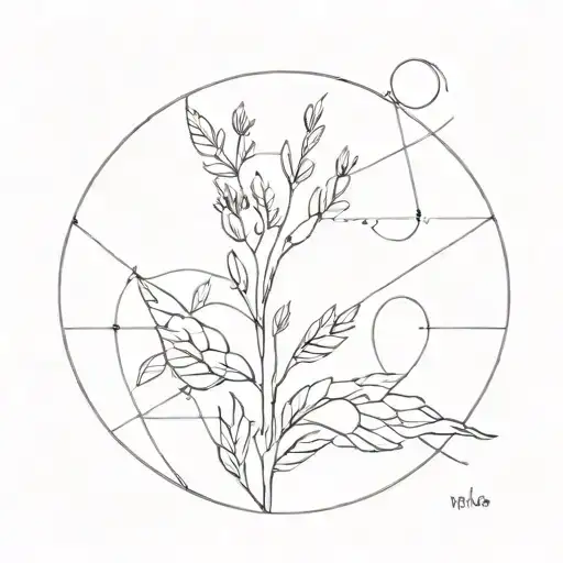 ten abstract tattoos with the theme of nature and mind tattoo design idea