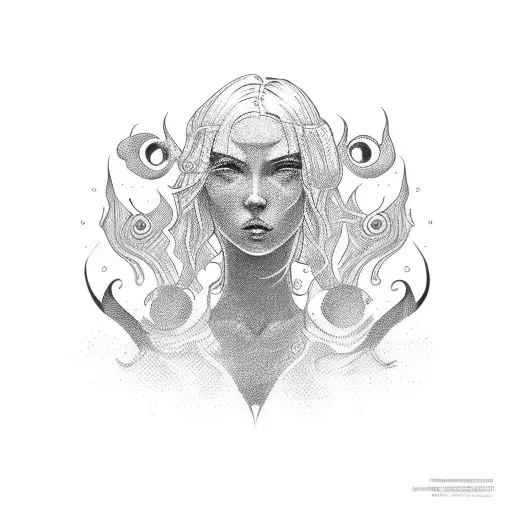 ugly women  tattoo design idea