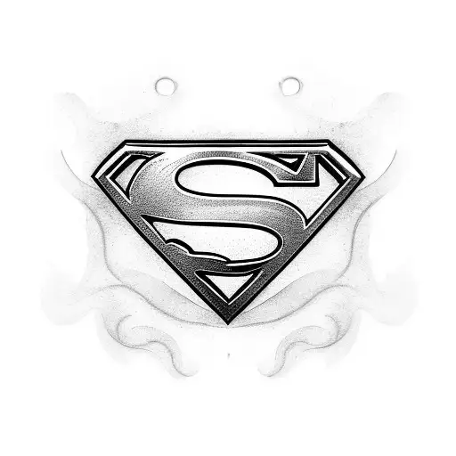 Superman tattoo design idea