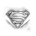 Superman tattoo design idea