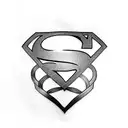 Superman tattoo design idea