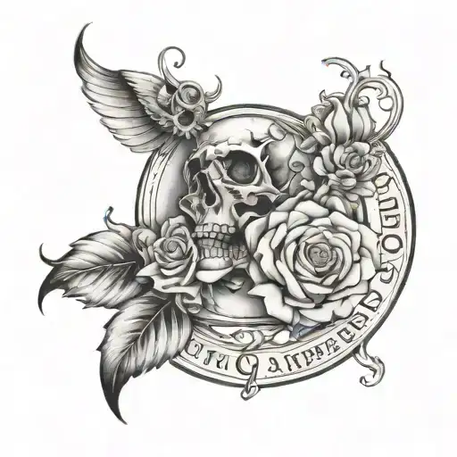 Everything Happens for a reason tattoo design idea