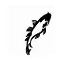 Koi Fish, number 3  tattoo design idea
