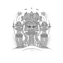 Persepolis  tattoo design idea