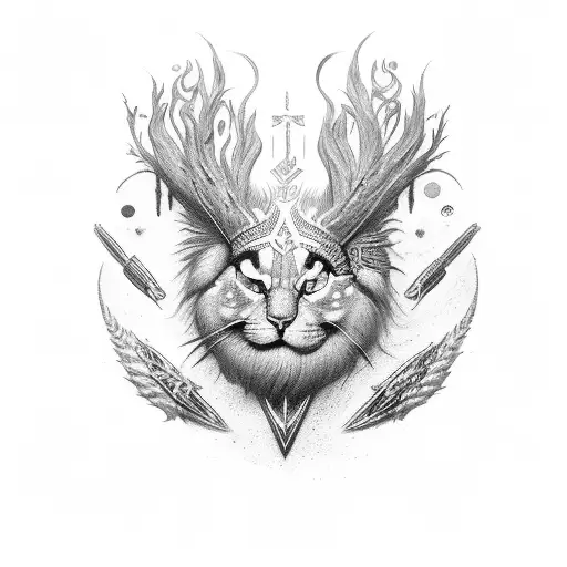 Cogitatio omissionis venit unus gradus ante victoriam tattoo design idea