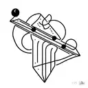 libra constellation  tattoo design idea