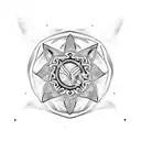 kitesurf tattoo design idea