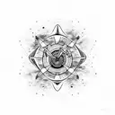 kitesurf tattoo design idea