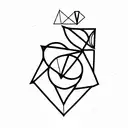 Too many shapes tattoo design idea