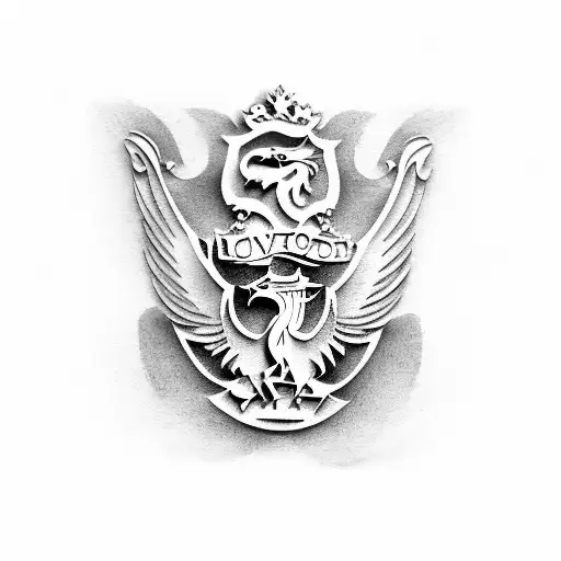 Liverpool liverbird tattoo design idea