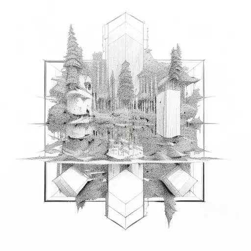 Lorna Shore And i return to nothingness tattoo design idea