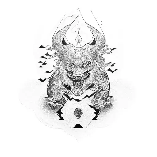 japones tattoo design idea
