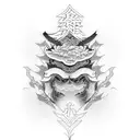 japones tattoo design idea