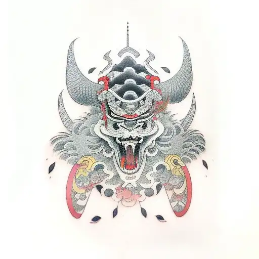 ronin word tattoo design idea