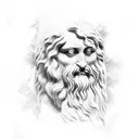 marble statues da'vinci tattoo design idea