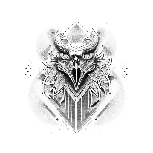 doppelkopfadler adler tattoo design idea
