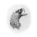 albanischer adler tattoo design idea