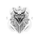 doppelkopfadler adler tattoo design idea