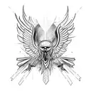 doppelkopfadler adler tattoo design idea