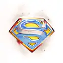 Superman logo  tattoo design idea