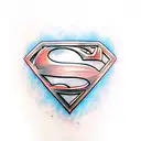 Superman logo  tattoo design idea