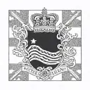 northern ireland flag tattoo design idea