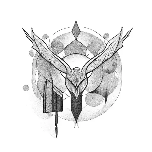 i am my own muse tattoo design idea