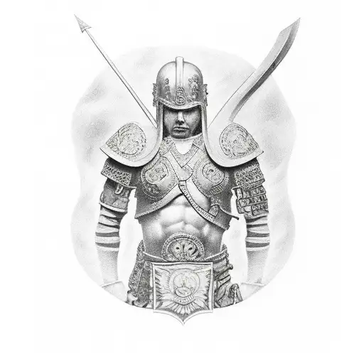 warrior st Florian sleeve  tattoo design idea