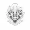 gojo satoru tattoo design idea