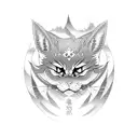 gojo satoru anime tattoo design idea