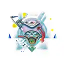  slave  tattoo design idea