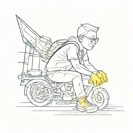 bobby hill tattoo design idea