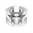 Superman logo tattoo design idea