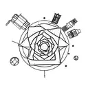 Tardis tattoo design idea