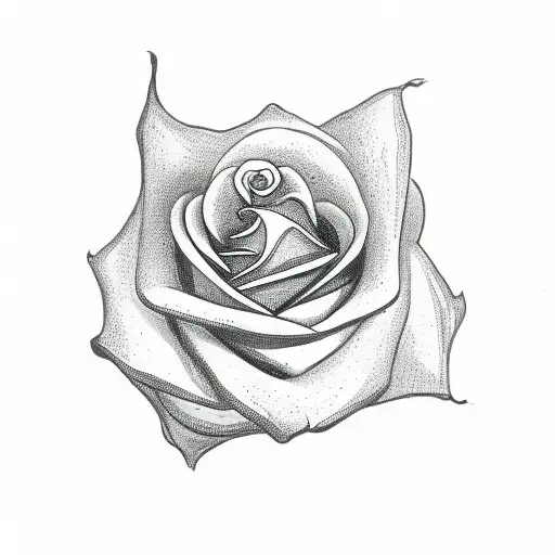 cards dice roses tattoo design idea
