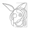 curiosity tattoo design idea