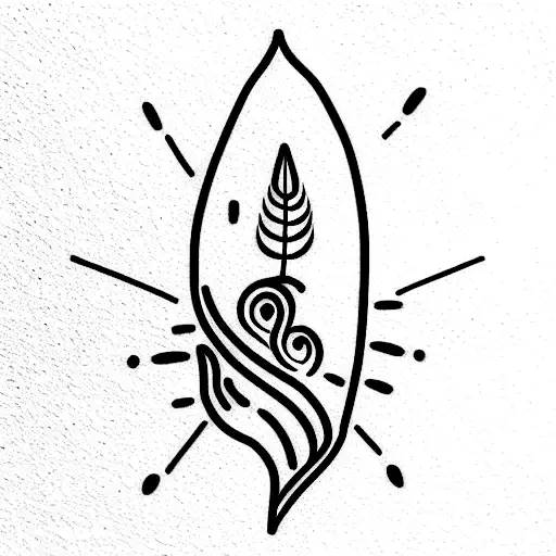 fijian indian  tattoo design idea