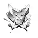 broken heart tattoo design idea