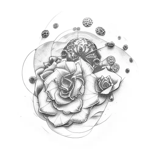 oasis tattoo design idea