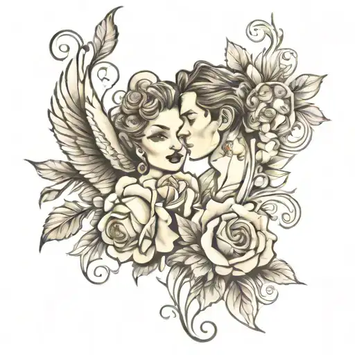 marriage 10 09 22 integrated tattoo design idea