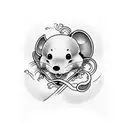 mighty mouse tattoo design idea