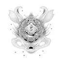 mighty mouse tattoo design idea
