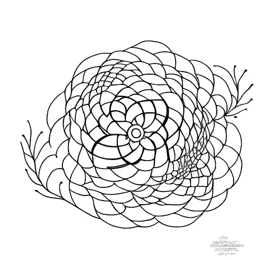 phrase Solitude tattoo design idea