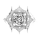 phrase Solitude tattoo design idea