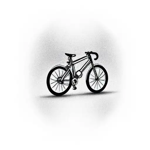 Bike chain tattoo design idea